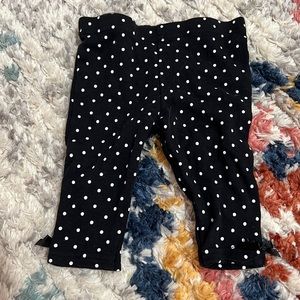 Black Polkadot pants